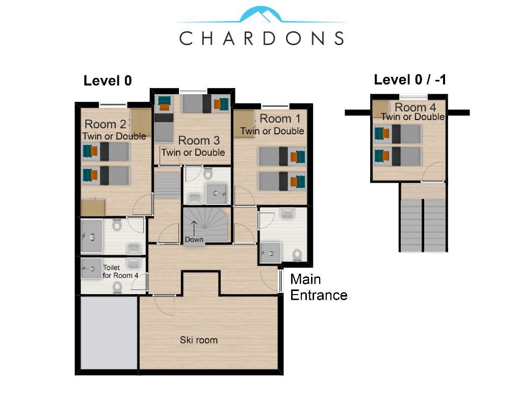 티뉴 Chalet Boubou Plus By Chalet Chardons 빌라 외부 사진